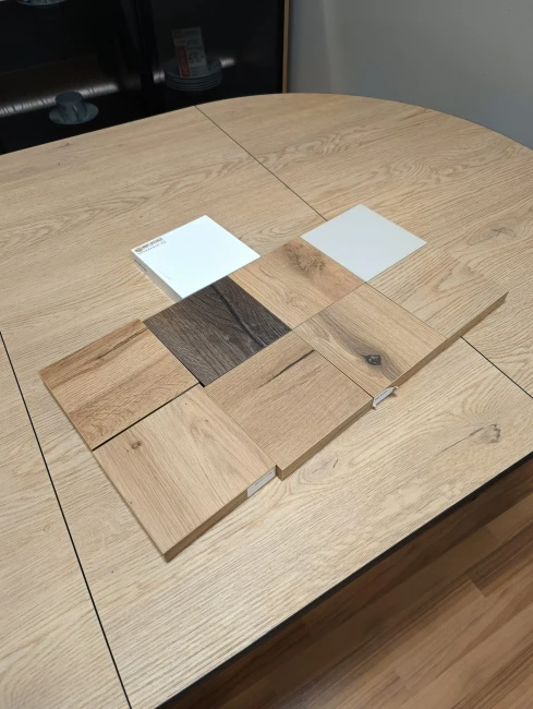 Stół okrągły rozkładany JASMIN 100-312 cm