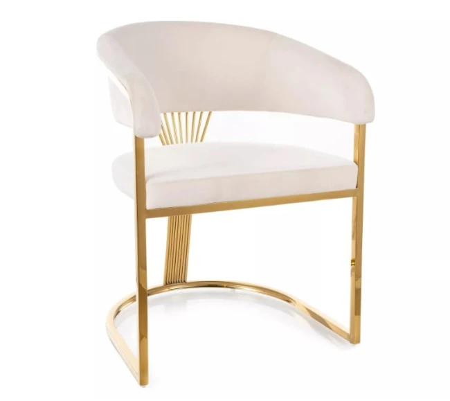 KRZESŁO GLAMOUR ZŁOTE CROWN JASNY BEŻ SIGNAL.jpg