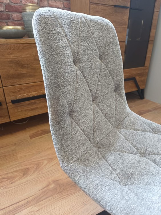 Krzesło obrotowe do jadalni NALU ciemno beżowe Raven30