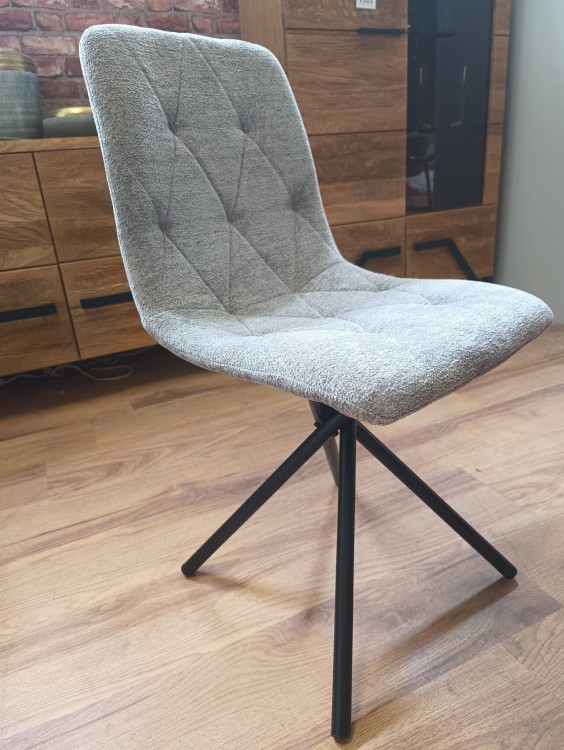 Krzesło obrotowe do jadalni NALU ciemno beżowe Raven30