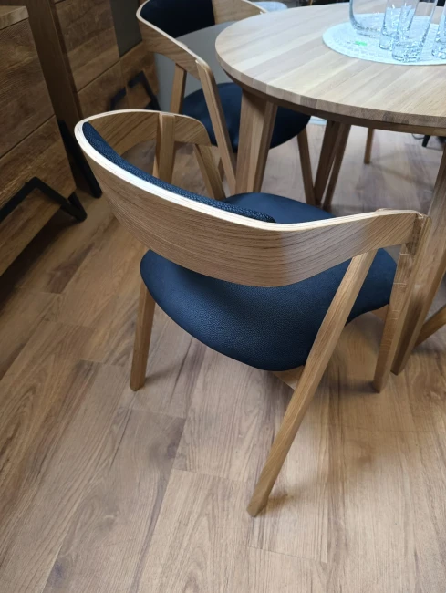 HANA nowoczesne krzesło dębowe duży wybór kolorów do jadalni