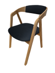 HANA nowoczesne krzesło dębowe duży wybór kolorów