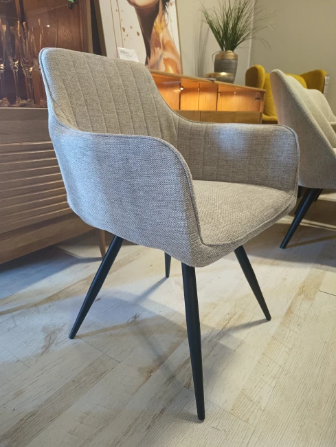 KRZESŁO OBROTOWE BALLO BREGO STELAŻ CZARNY / JASNY BEŻ 31