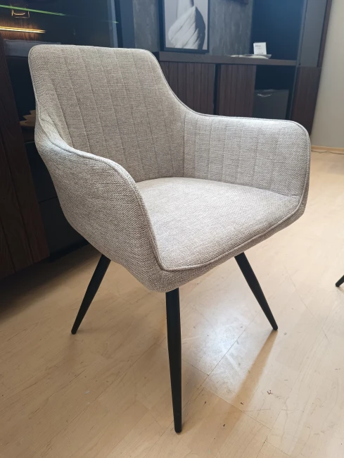 KRZESŁO OBROTOWE BALLO BREGO STELAŻ CZARNY / JASNY BEŻ 31