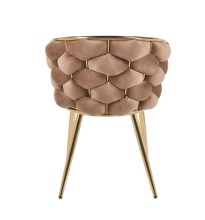 ELIRA K47-FX NOWOCZESNE KRZESŁO CAPPUCINO GLAMOUR ZŁOTY STELAŻ FURNITEX.jpg