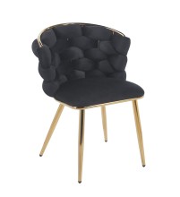 ELIRA K47-FX KRZESŁO CZARNE GLAMOUR ZŁOTY STELAŻ FURNITEX.jpg