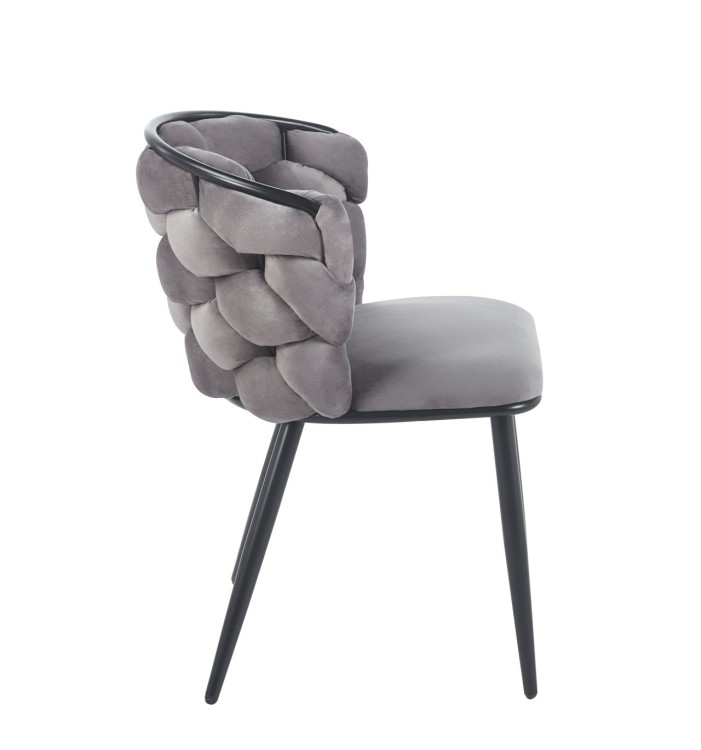 ELIRA K47-FX NOWOCZESNE KRZESŁO POPIELATE CZARNY STELAŻ FURNITEX.jpg