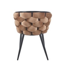 ELIRA K47-FX KRZESŁO CAPPUCCINO CZARNY STELAŻ FURNITEX.jpg