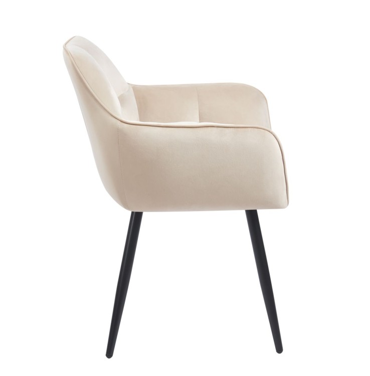 NOVA K40-FX krzesło kubełkowe beżowe velvet Furnitex do jadalni.jpg