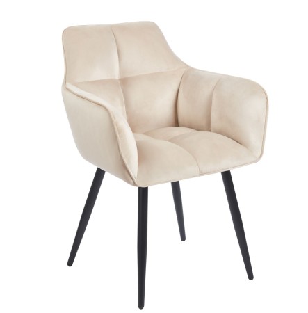 NOVA K40-FX krzesło kubełkowe beżowe velvet.jpg