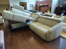 Grappa narożnik z funkcją spania i regulowanymi zagłówkami Zoya Sofa