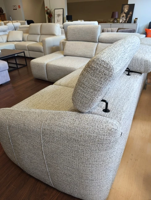 Grappa narożnik z funkcją spania i regulowanymi zagłówkami Zoya Sofa