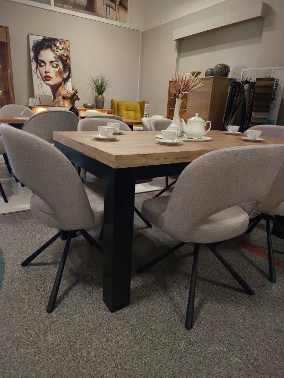 Krzesło obrotowe LOOP KR-43 z możliwością wyboru tkaniny