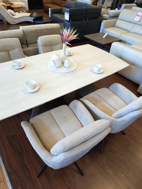 Krzesło obrotowe VERDO K536 beżowe