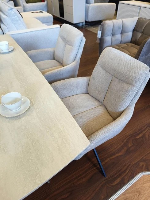 Krzesło obrotowe VERDO K536 beżowe