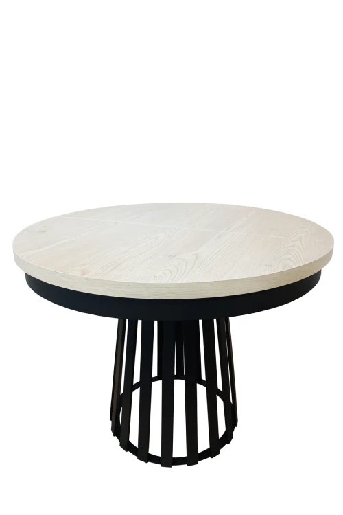 Stół okrągły rozkładany Magnus ST-75 – możliwość wyboru koloru blatu i podstawy