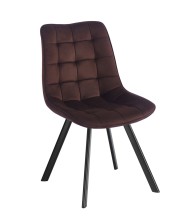 J265 brązowe Riviera 28 krzesło pikowane do jadalni.jpg