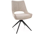 Krzesło obrotowe Fino I Noelle 30 beżowe / czarny stelaż