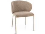 Krzesło tapicerowane Kioto beżowe tap. 253 / kaszmir