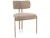 krzesło tapicerowane Misaki beżowe Signal
