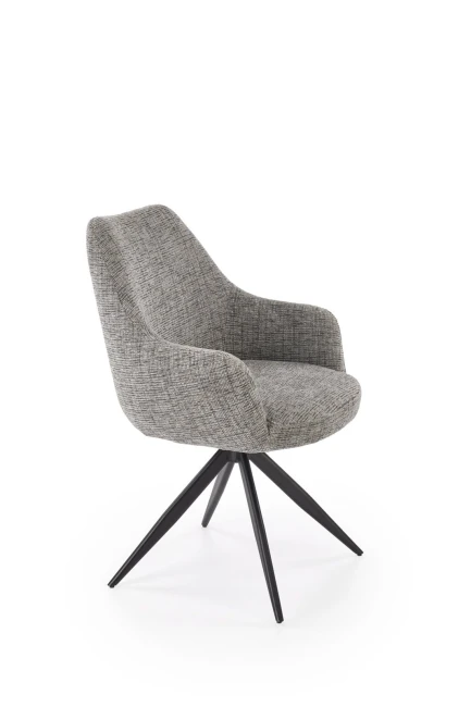 K564 krzesło obrotowe popielate