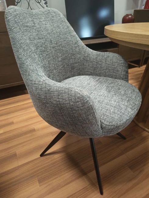 K564 krzesło obrotowe popielate