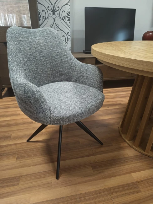 K564 krzesło obrotowe popielate