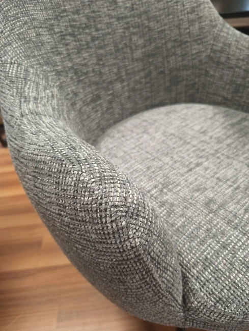 K564 krzesło obrotowe popielate