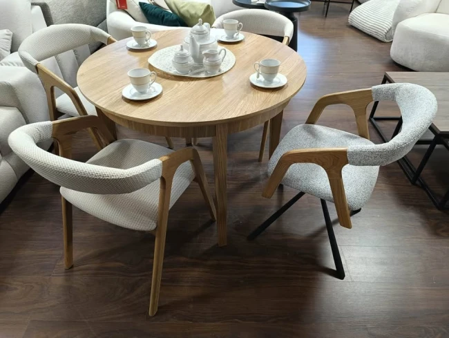 KRZESŁO ELVA TWIST OBROTOWE DĘBOWE KRZESŁO DO JADALNI STÓŁ VEGA.jpg