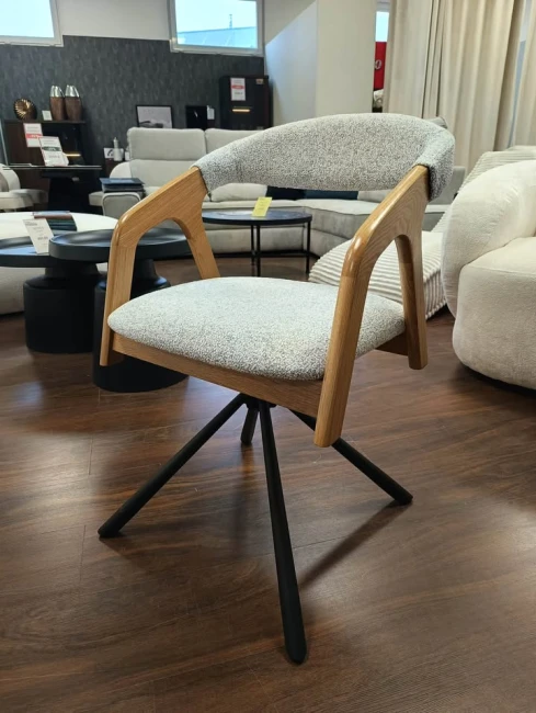 KRZESŁO ELVA TWIST OBROTOWE TAPICEROWANE DĘBOWE KRZESŁO DO JADALNI.jpg