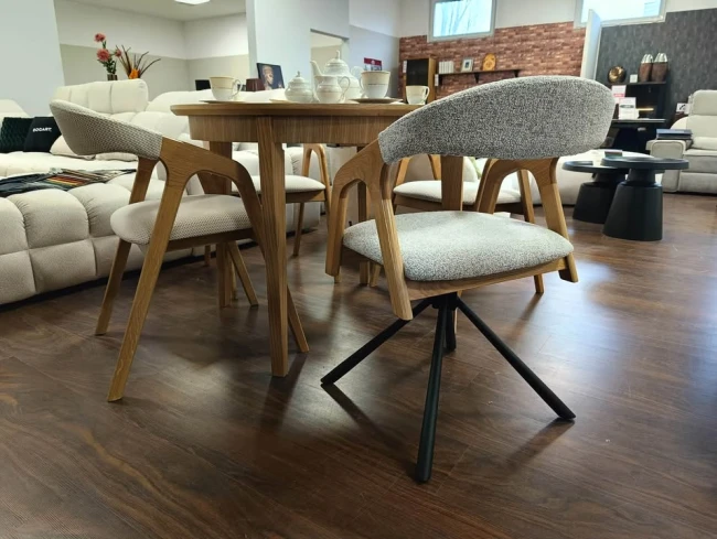 KRZESŁO ELVA TWIST OBROTOWE DĘBOWE KRZESŁO DO JADALNI.jpg