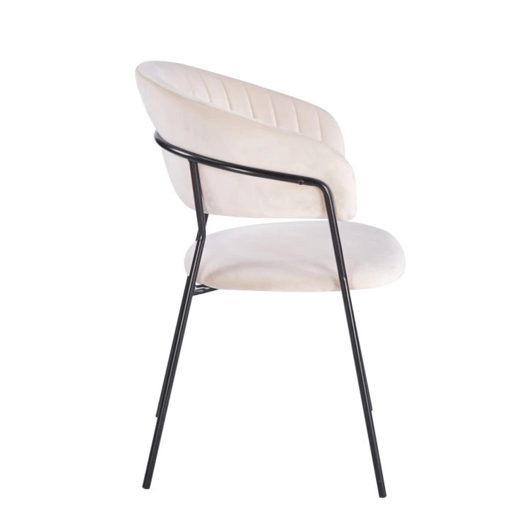 KRZESŁO GLAM BLACK JASNY BEŻ FURNITEX.jpg