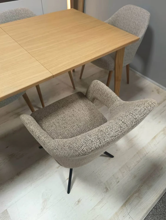 KRZESŁO TAPICEROWANE OBROTOWE OLSEN SIGNAL CIEMNY BEŻ.jpg