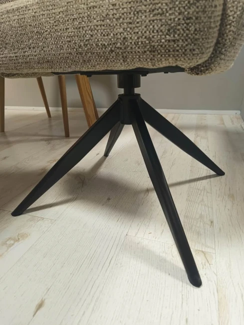 KRZESŁO OBROTOWE OLSEN SIGNAL CIEMNY BEŻ STELAŻ CZARNY.jpg