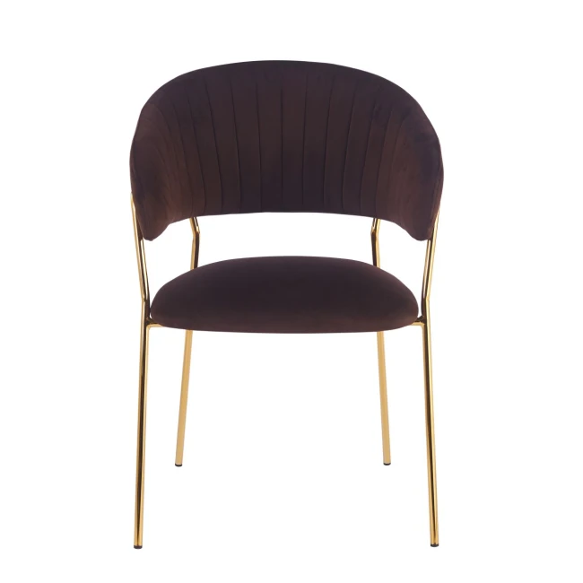 KRZESŁO GLAMOUR ZŁOTE GLAM K4-FX BRĄZOWE DO JADALNI FURNITEX.jpg
