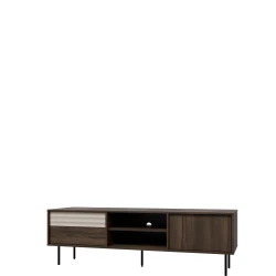 Szafka RTV EBR-TV180 dąb barokowy / kaszmir 180 cm