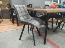 K332 KRZESŁO HALMAR SZARE ARANŻACJA