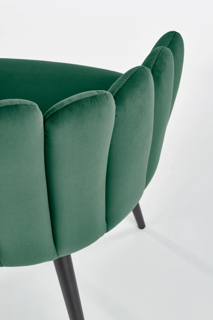 k410 krzesło HALMAR zielone tkanina velvetowa.jpg