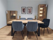 krzesło LILIA Signal szare meble Gintaro Mebin