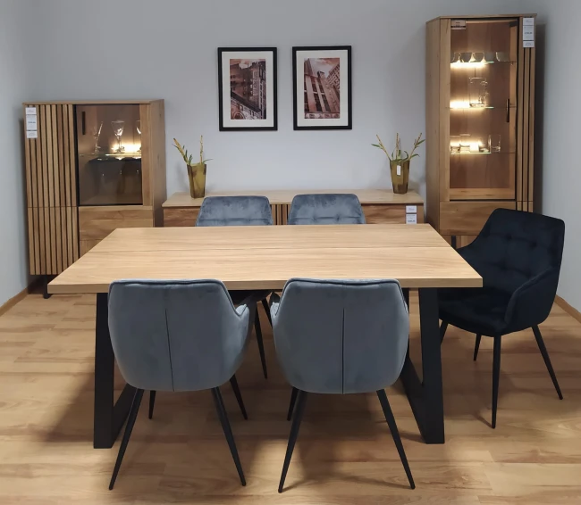 krzesło LILIA Signal czarne meble Gintaro Mebin