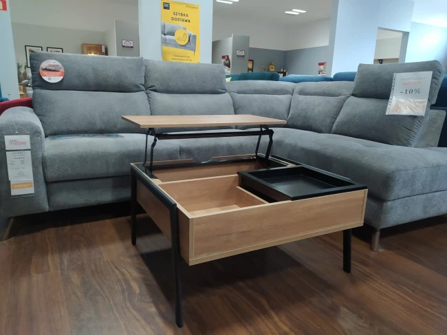 ŁAWA W PODNOSZONYM BLATEM PODIUM HALMAR