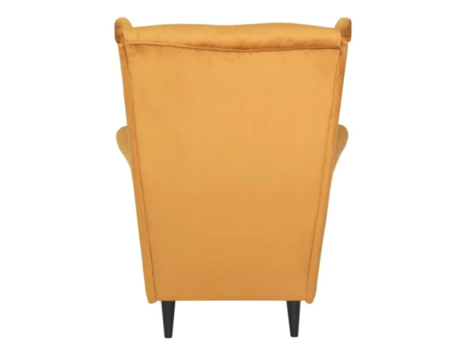 FOTEL USZAK HARRY VELVET CURRY BLUVEL 68 / WENGE SIGNAL