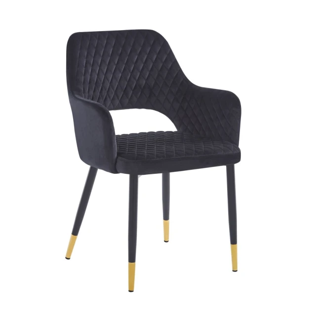 KRZESŁO TAPICEROWANE K3-FX PIKOWANE ZŁOTE NOGI CZARNE GLAMOUR VELVET FURNITEX GLAMOUR BOK.jpg