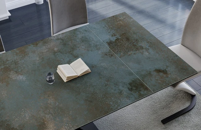 STÓŁ WESTIN CERAMIC Ossido Verde  czarny mat nowoczesny stół do jadalni Signal .jpg