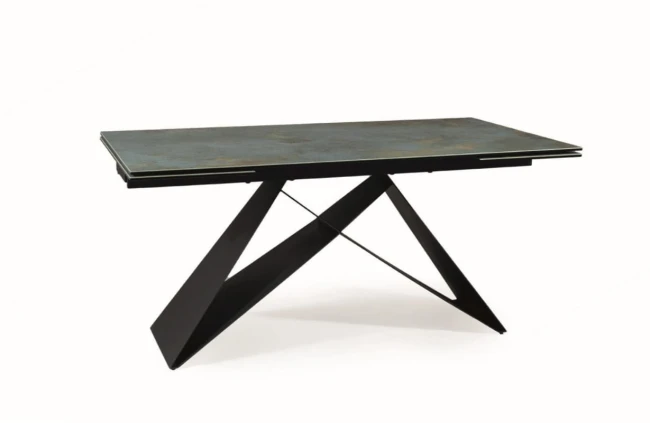 STÓŁ WESTIN CERAMIC Ossido Verde  czarny mat nowoczesny stół do jadalni Signal 160-240.jpg