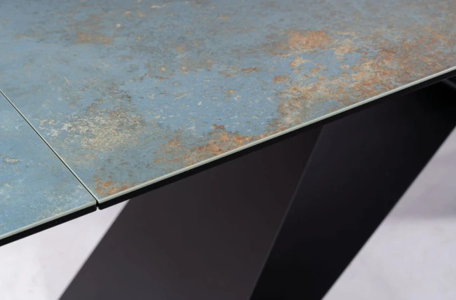 STÓŁ WESTIN CERAMIC włoska ceramika Ossido Verde  czarny mat nowoczesny stół do jadalni Signal .jpg