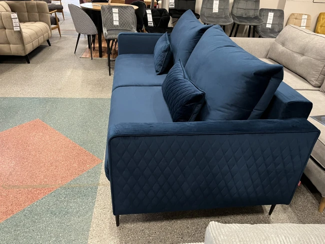 GARDA 3FBA sofa kanapa z funkcją spania pikowany bok