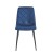 Krzesło tapicerowane velvet K6-FX velvet niebieskie granatowe Furnitex