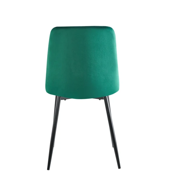 Krzesło tapicerowane velvet K5-FX velvet zielone Furnitex