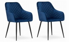 KRZESŁO TAPICEROWANE Z PODŁOKIETNIKAMI NUGAT ZESTAW DWÓCH SZTUK.jpg